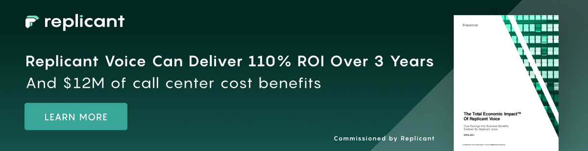 Download The Total Economic Impact of Replicant Voice study