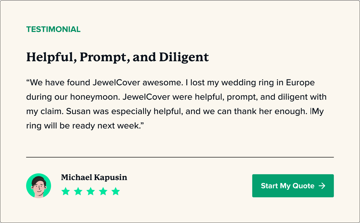 wedding ring insurance