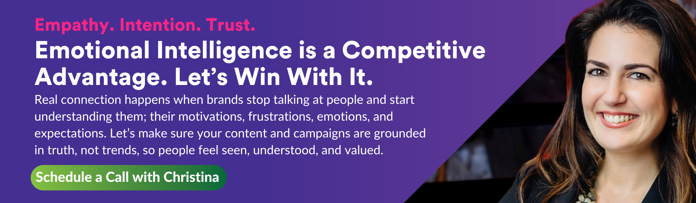 Schedule a Brand + Creative Call with Christina Jacobs