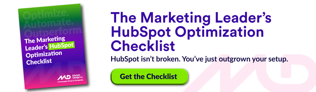 Download The Marketing Leader's HubSpot Optimization Checklist