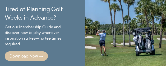 Tired of Planning Golf Weeks in Advance? 