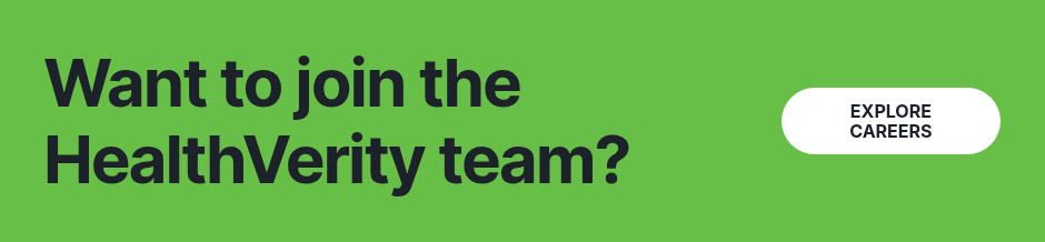 Want to join the HealthVerity team?