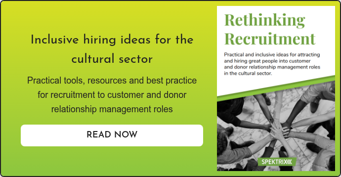 Inclusive hiring ideas for the cultural sector