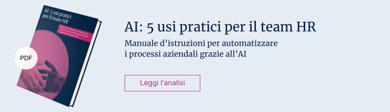 AI 5 usi pratici per il team HR