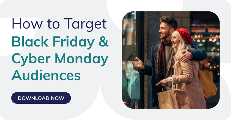 click to download Eyeota's How to Target Black Friday & Cyber Monday Audiences Guide