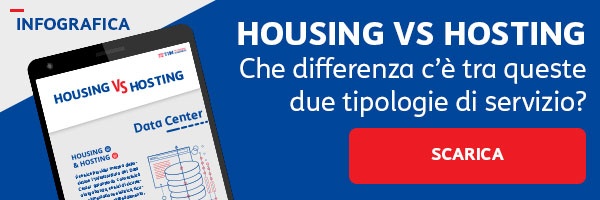 infografica Housing vs Hosting