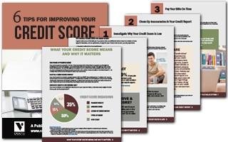 6 Tips for Improving Your Credit Score