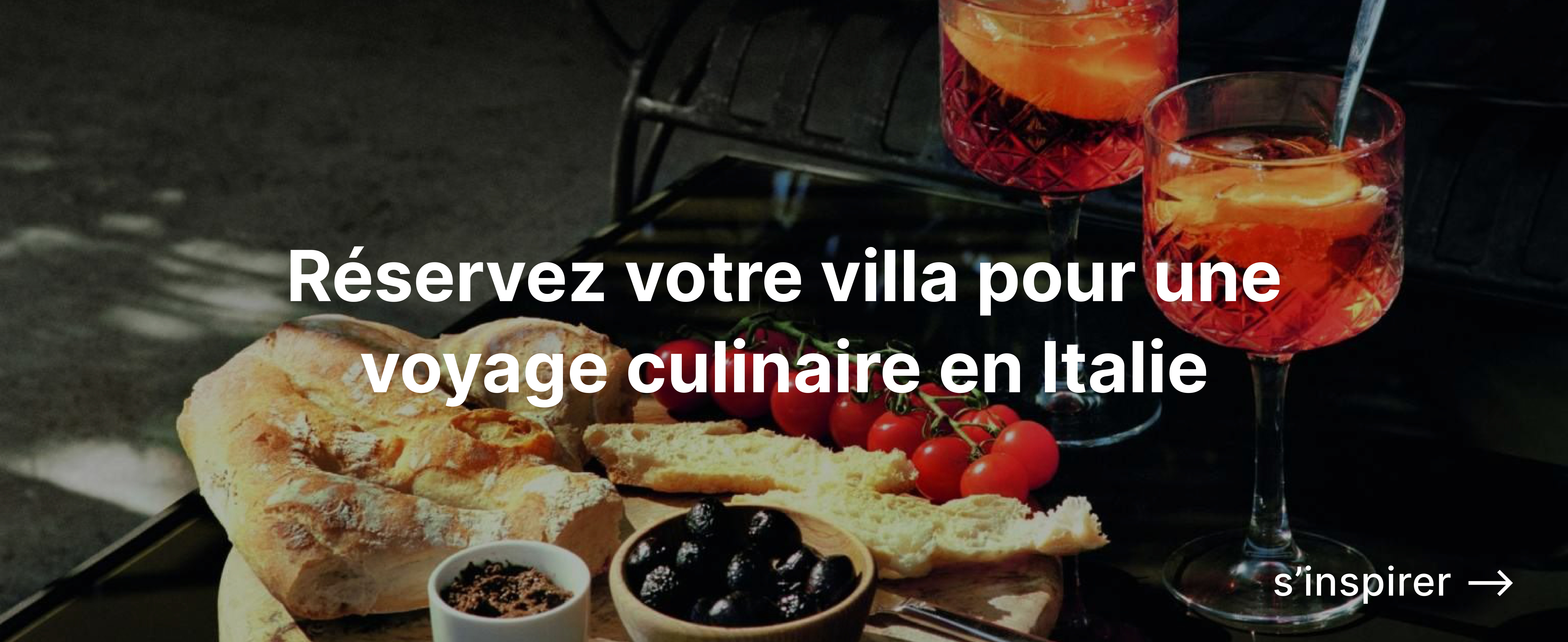 Réservez votre villa pour une voyage culinaire en Italie