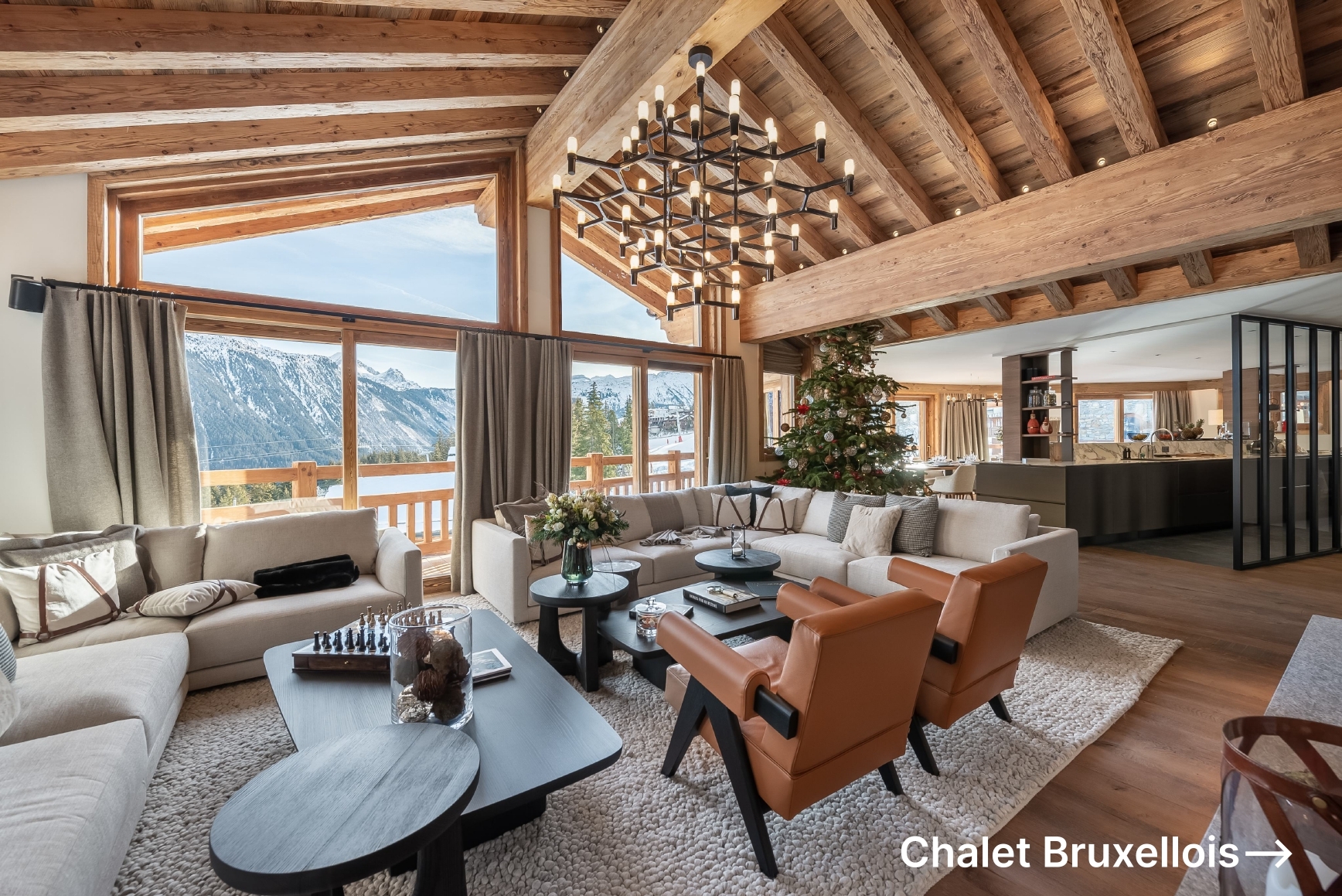 Chalet Bruxellois pool