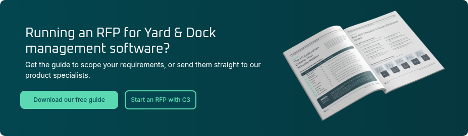 Running an RFP for Yard & Dock management software?