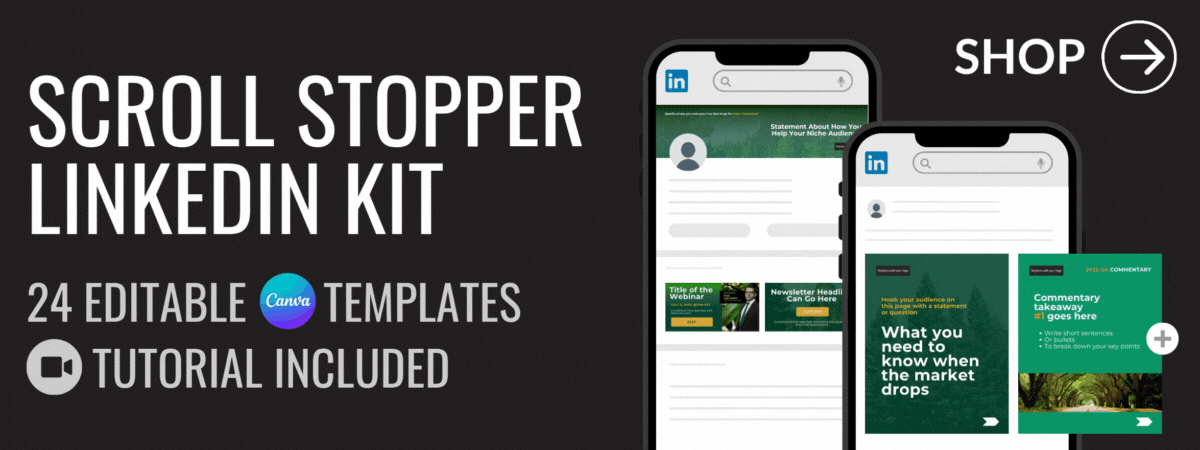 Scroll Stopper LinkedIn Kit Banner