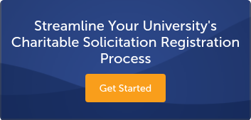 Streamline Your University's Charitable Solicitation Registration Process{{ include_custom_fonts({"Museo Sans":["Bold","Bold Italic","Regular","Regular Italic"]}) }}