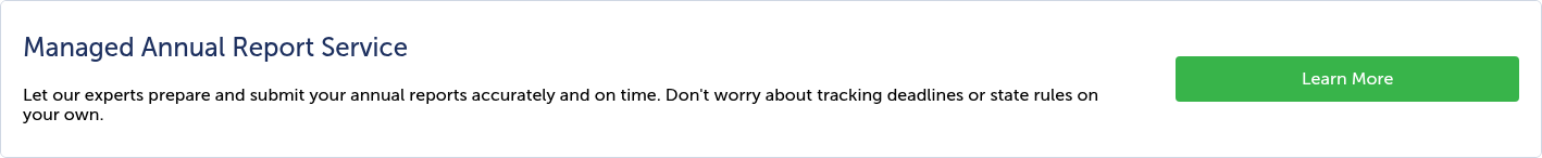 Managed Annual Report Service