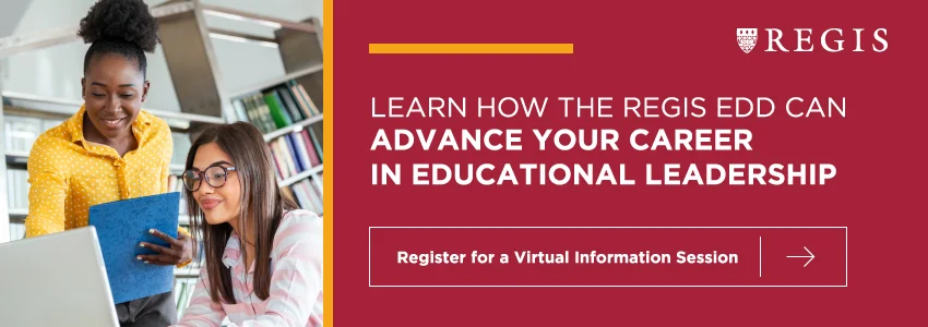 Regis - EdD Info Sessions - Banner CTA