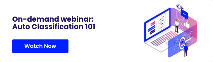 On-demand Webinar:  Auto Classification 101  