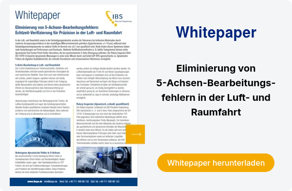 Whitepaper - Eliminating 5-axis machining errors - German