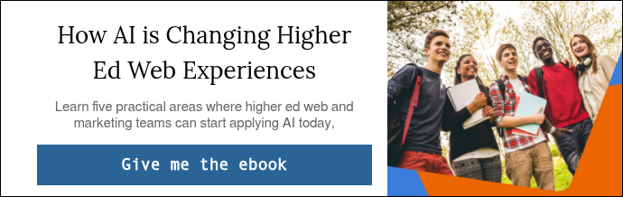 How AI is Changing Higher Ed Web Experiences