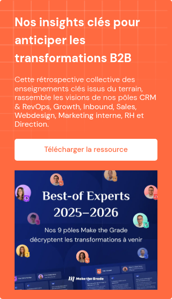 Nos insights clés pour anticiper les transformations B2B