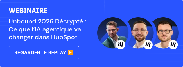 WEBINAIRE Unbound 2026 Décrypté : Ce que l’IA agentique va changer dans HubSpot