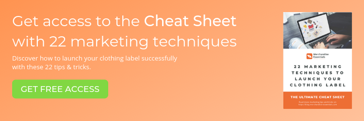 Get access to the cheat sheet with 22 marketing techniques