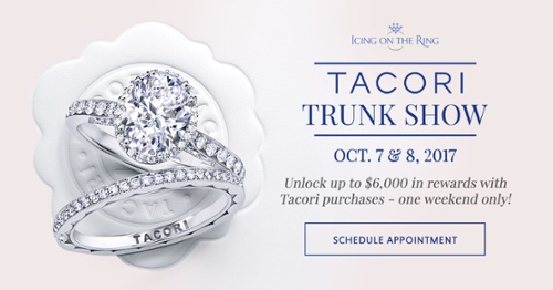 RSVP to Tacori Trunk Show October 2017 at Icing On The Ring