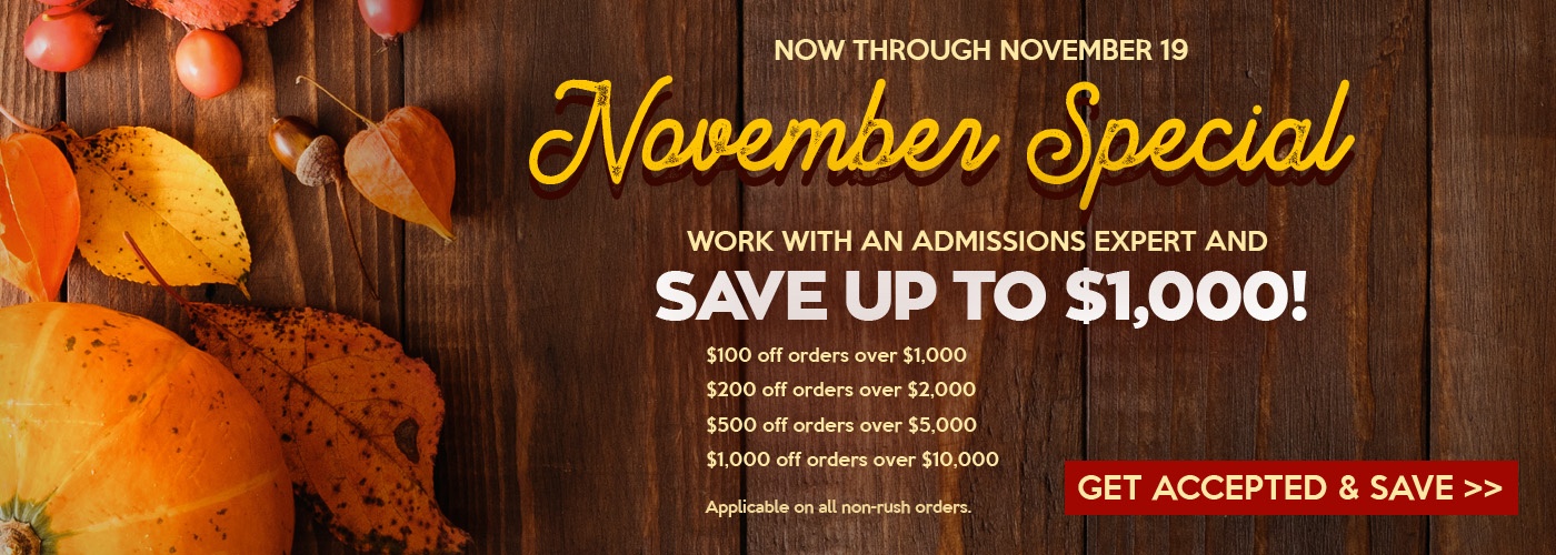 Save up to $1,000 on b-school admissions services! Shop now >>
