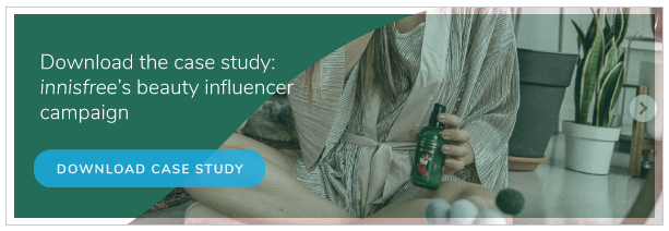 innisfree beauty influencer case study - download now