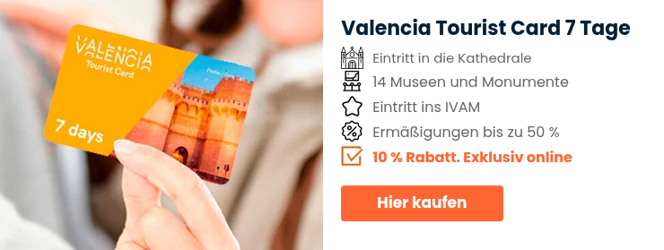 Valencia Tourist Card 7 days