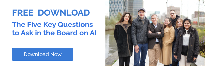 FREE&nbsp; DOWNLOAD The Five Key Questions to Ask in the Board on AI &nbsp; &nbsp;