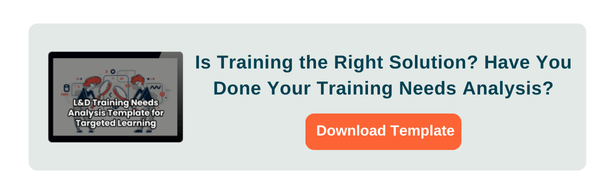 L&amp;D Training Needs Analysis Template for Targeted Learning