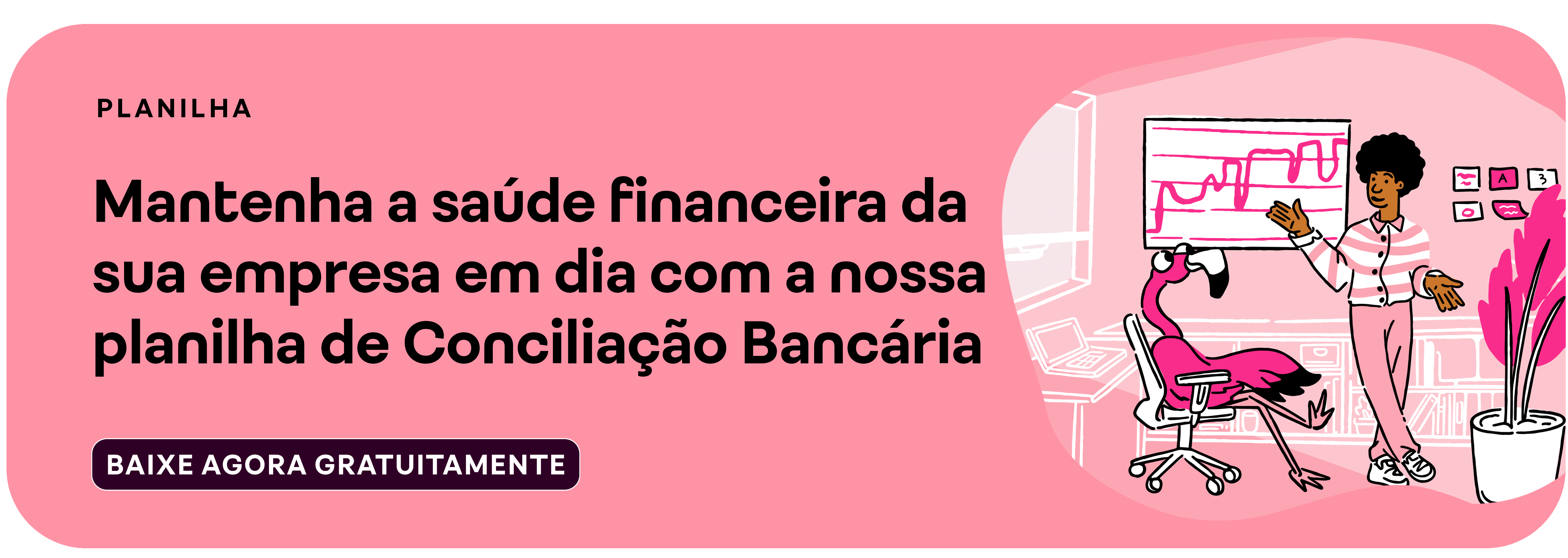 Modelo conciliação bancária Flash