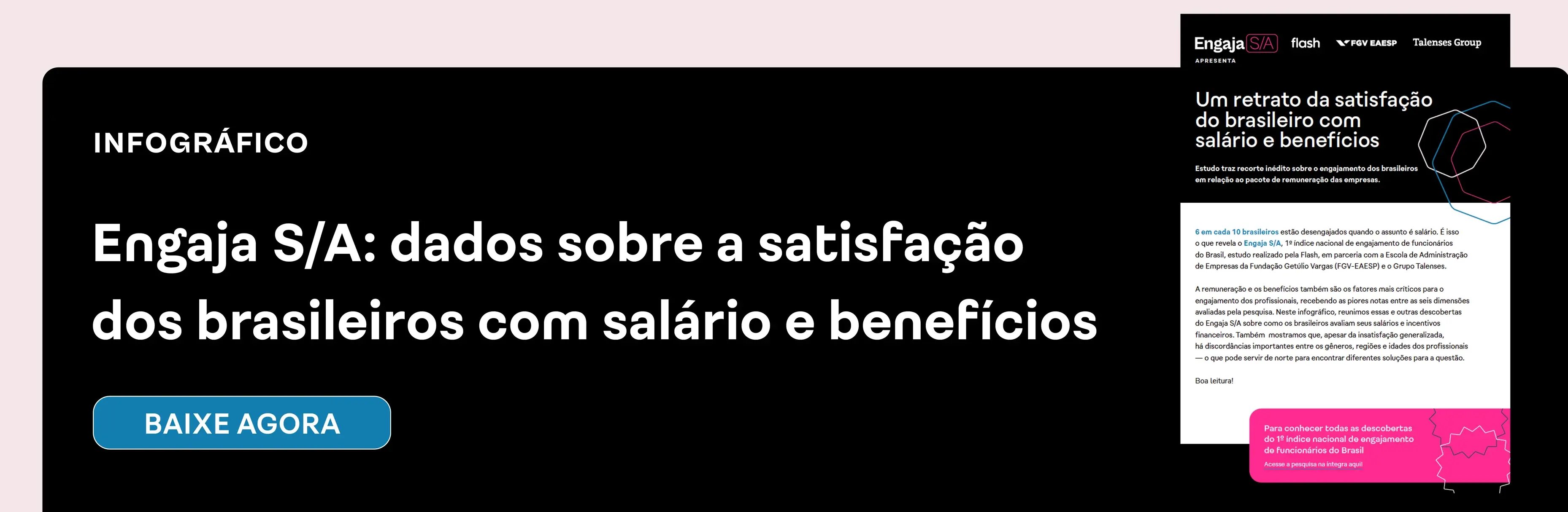 Pesquisa satisfação dos brasileiros com salário e benefícios