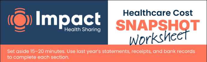 Healthcare Cost Snapshot Worksheet