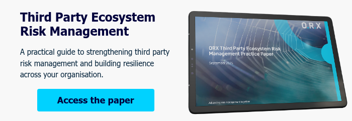 Third Party Ecosystem Risk Management&nbsp; &nbsp; A practical guide to strengthening third party risk management and building resilience across your organisation. &nbsp;