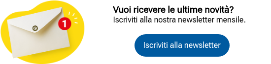 Een envelop met het eTrusted-logo en een rood rondje met een 1