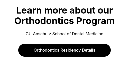 Learn more about our Orthodontics Program