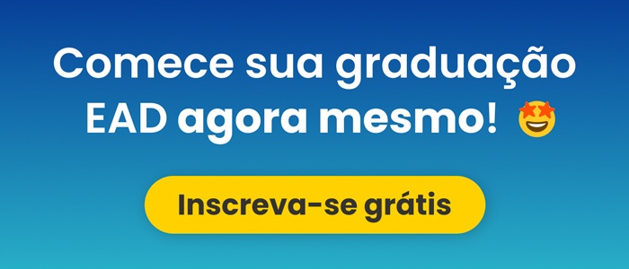 Comece sua graduação EAD agora mesmo! Inscreva-se grátis.