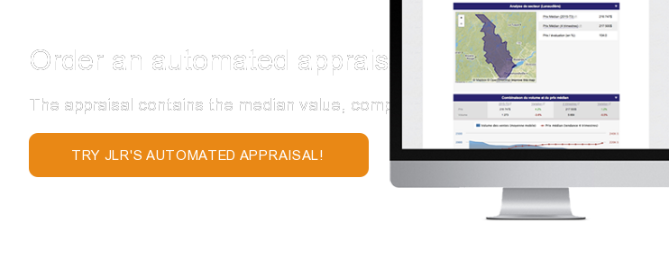 Order an automated appraisal from JLR today The appraisal contains the median  value, comparables, market statistics and more  Try JLR's Automated Appraisal!
