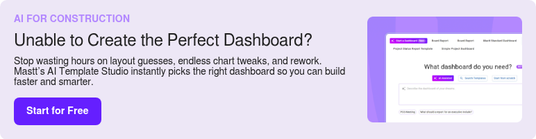 AI FOR CONSTRUCTION