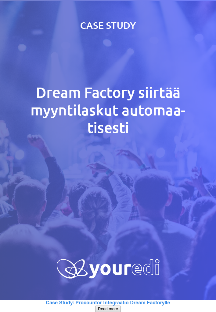 Case Study: Procountor Integraatio Dream Factorylle Read more