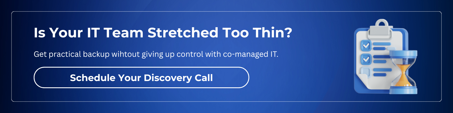 co-managed IT discovery call