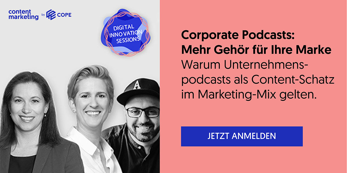 DIS Anmeldung: Corporate Podcast: Mehr Gehör für Ihre Marke