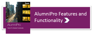 alumni pro features and functionality