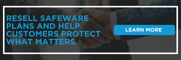 Resell Safeware Plans to Help Customers Protect What matters call to action