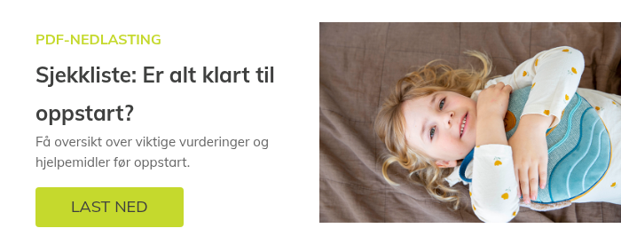 PDF-NEDLASTING Sjekkliste: Er alt klart til oppstart? Få oversikt over viktige vurderinger og hjelpemidler før oppstart. &nbsp;