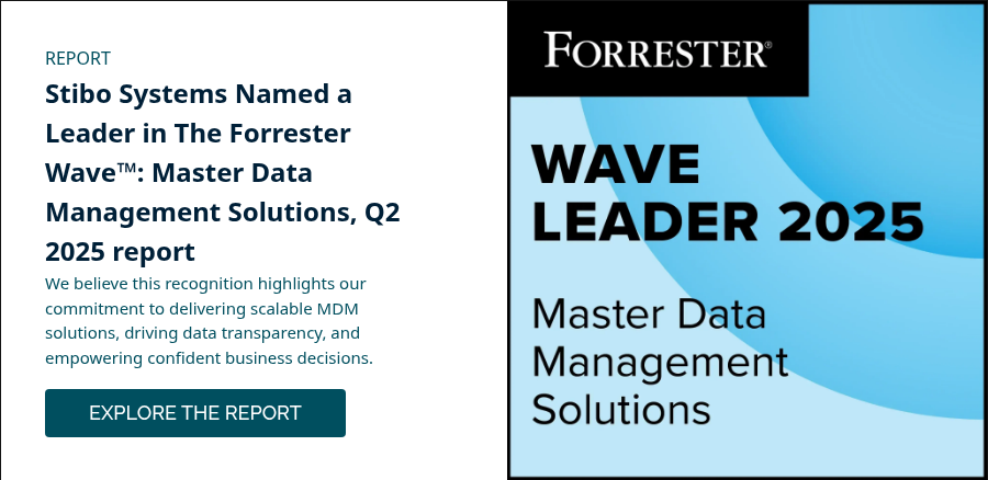 REPORT Stibo Systems Named a Leader in The Forrester Wave™: Master Data Management Solutions, Q2 2025 report We believe this recognition highlights our commitment to delivering scalable MDM solutions, driving data transparency, and empowering confident business decisions.  