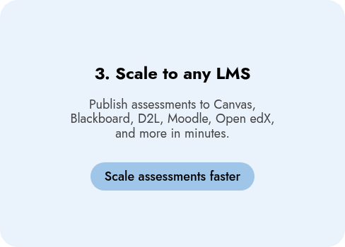 3. Scale to any LMS