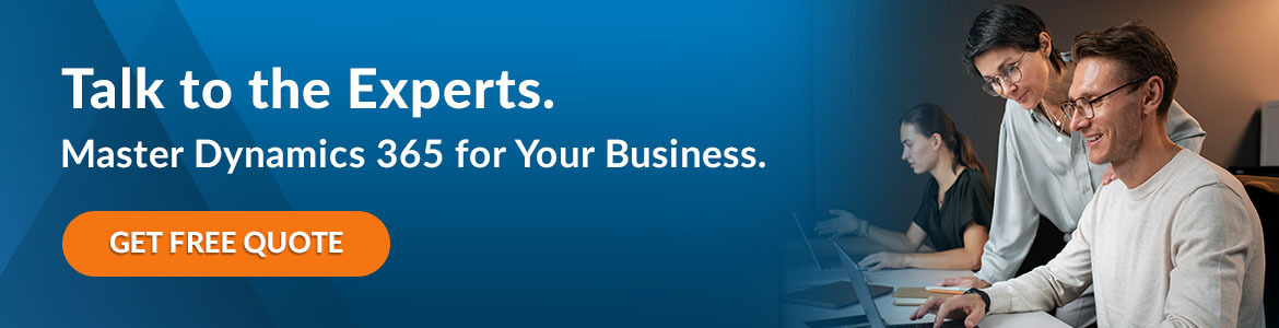 Talk to the Dynamics 365 Experts