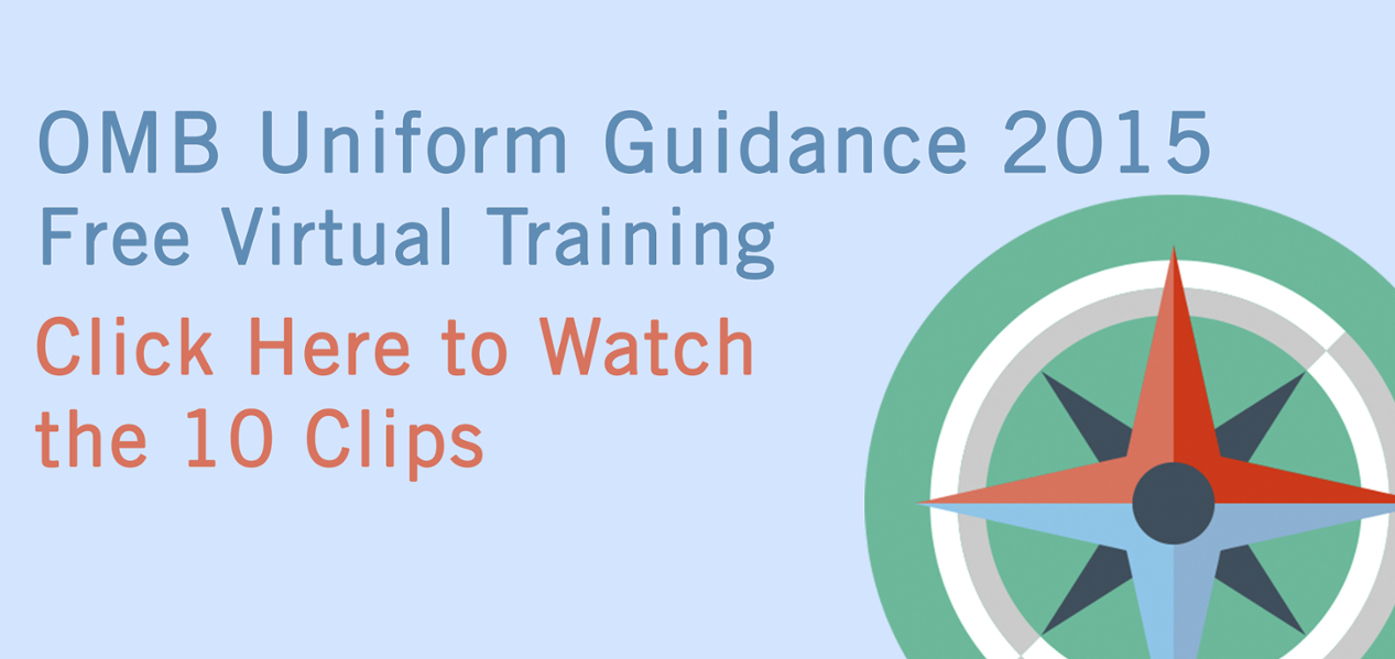 OMB Uniform Guidance Training 2015 with eCivis and the City of Los Angeles