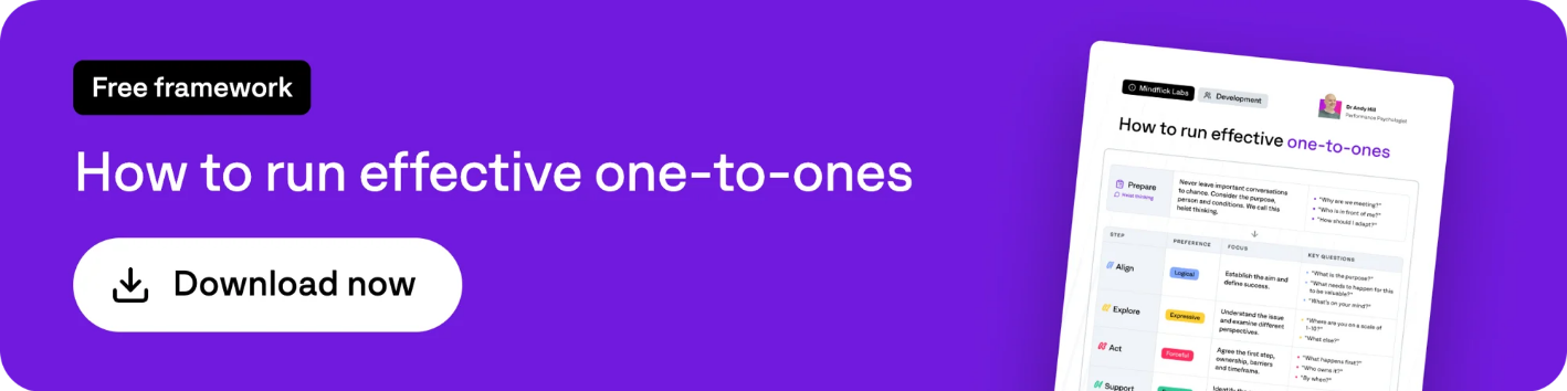 one-to-one-framework